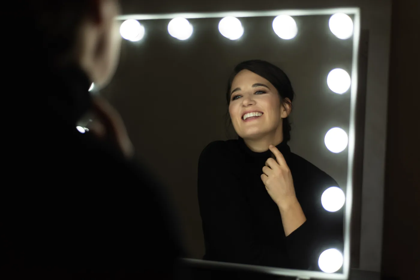 portrait Mirror lights